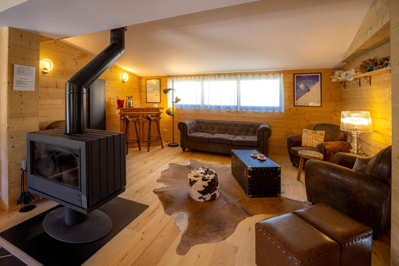 Gite&Spa Le Montagnard Saint-Jean-Saint-Nicolas Bagian luar foto