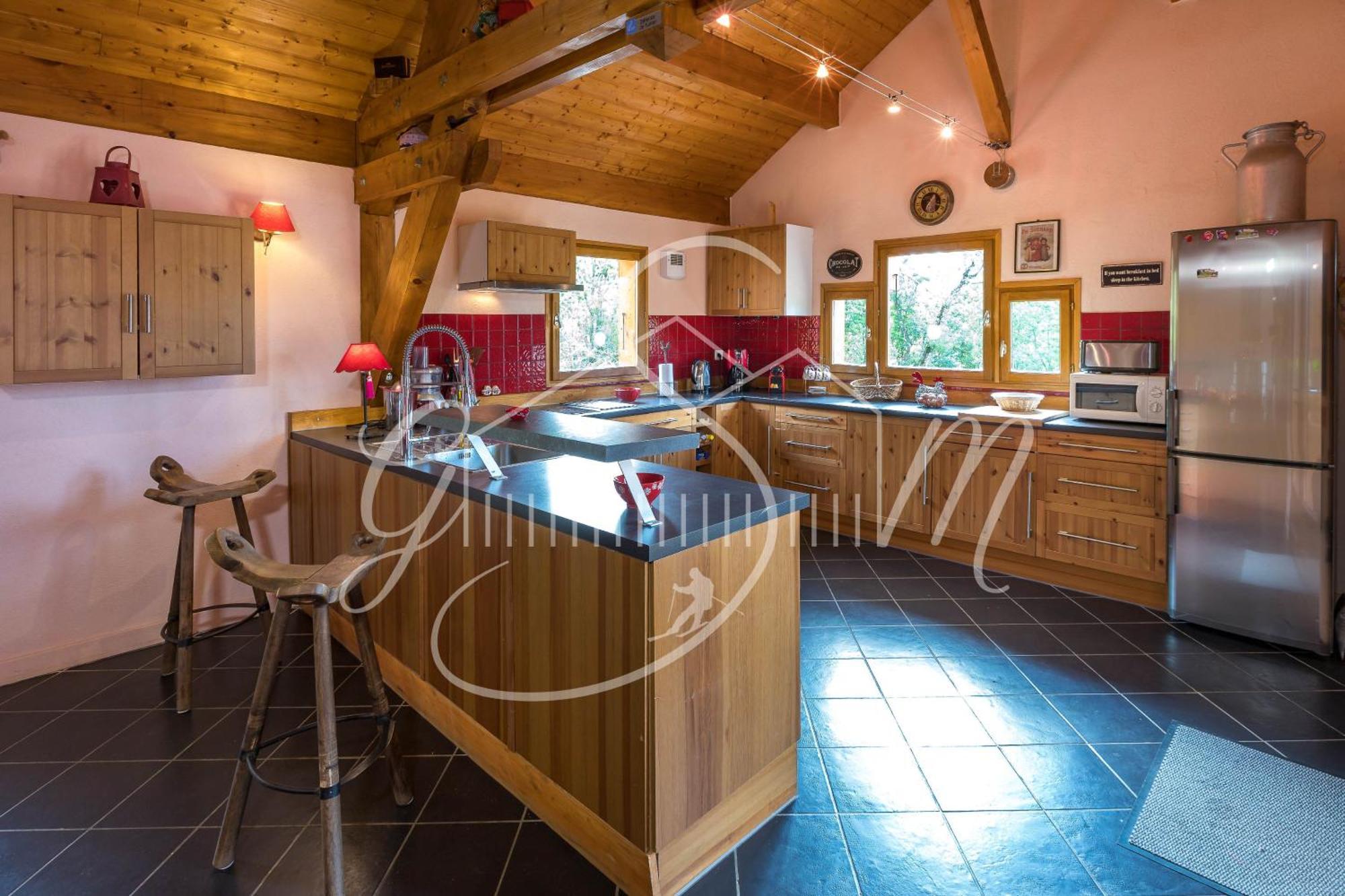 Gite&Spa Le Montagnard Saint-Jean-Saint-Nicolas Bagian luar foto