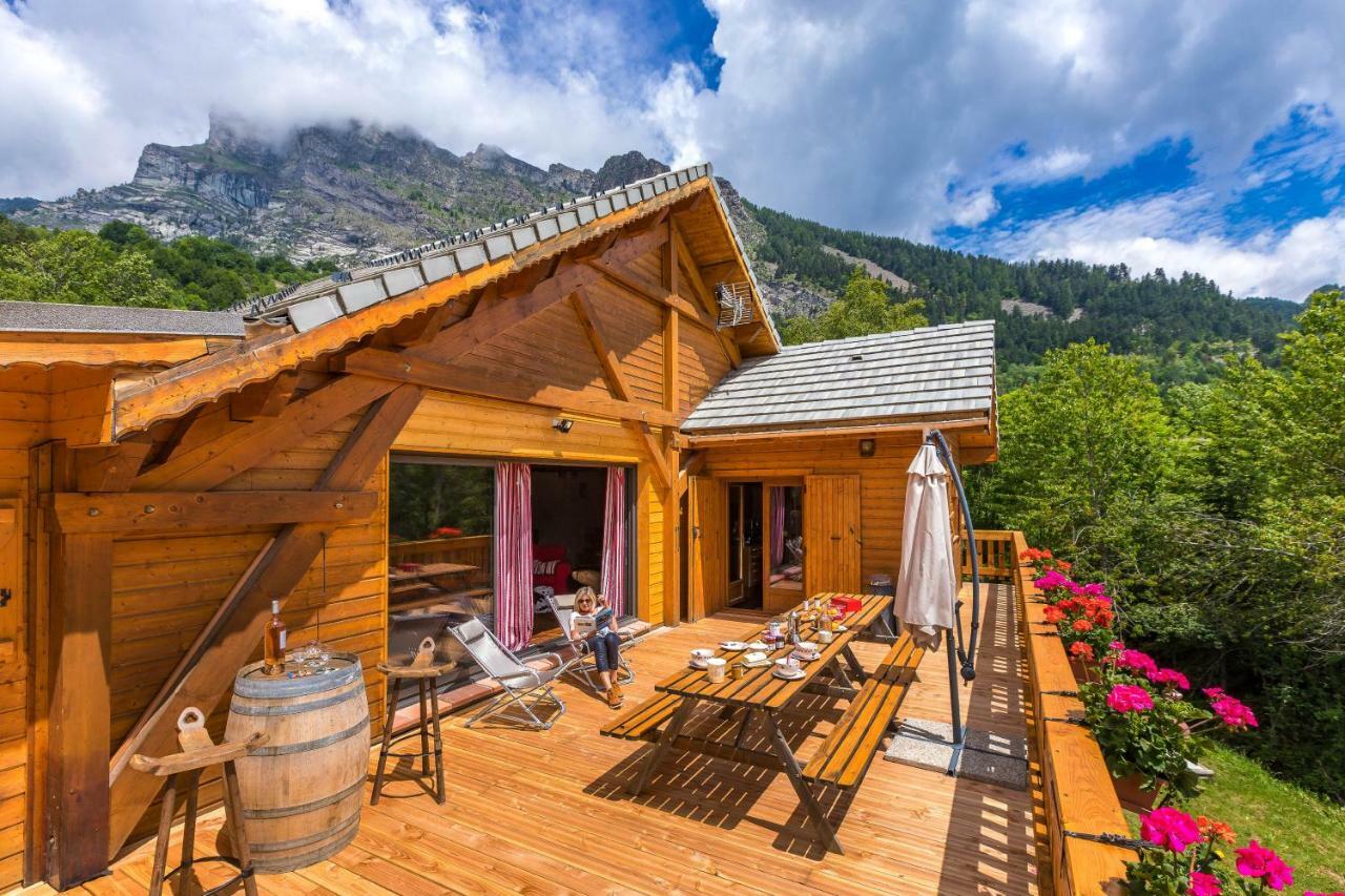 Gite&Spa Le Montagnard Saint-Jean-Saint-Nicolas Bagian luar foto