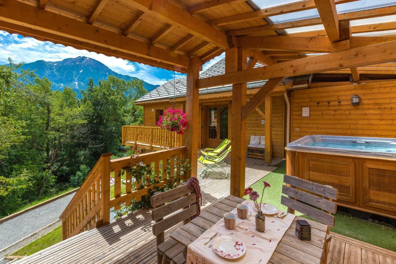 Gite&Spa Le Montagnard Saint-Jean-Saint-Nicolas Bagian luar foto