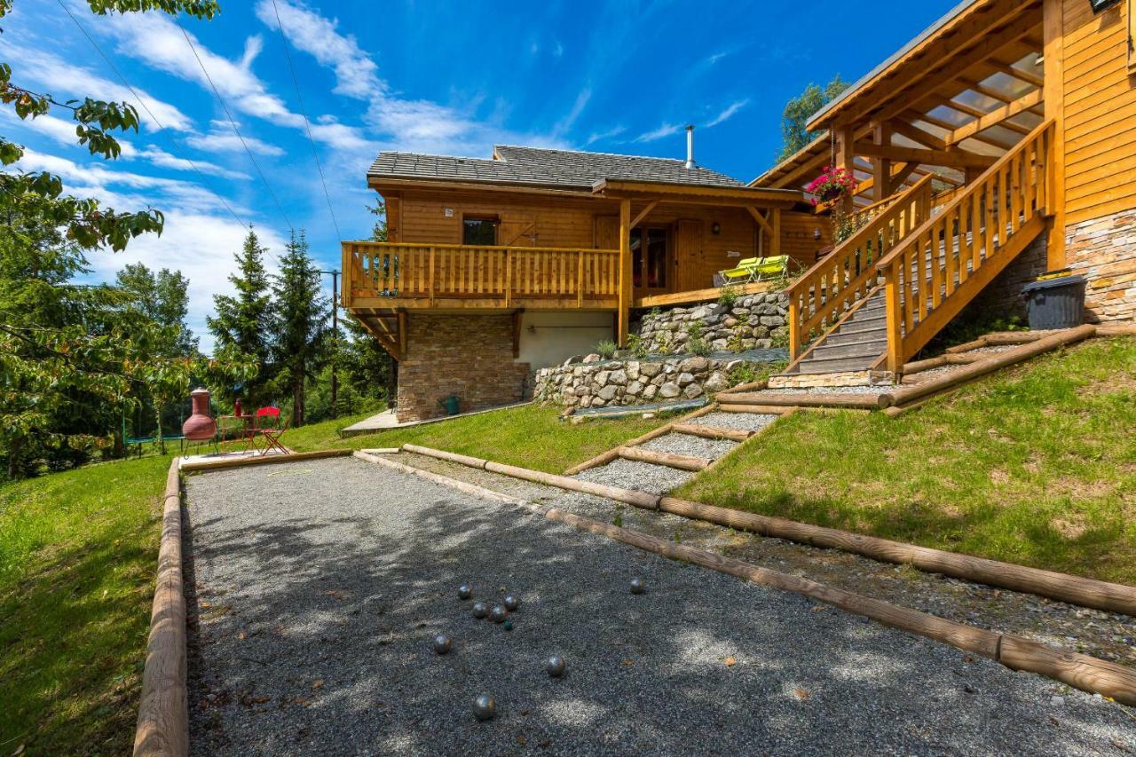 Gite&Spa Le Montagnard Saint-Jean-Saint-Nicolas Bagian luar foto